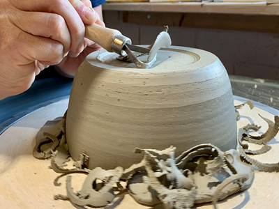 Emily Grace Ceramics Process dry